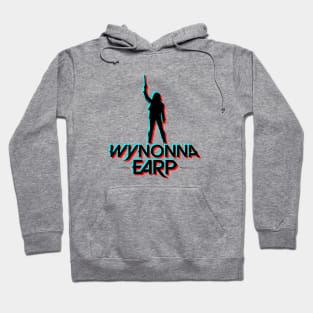 Wynonna Earp Retro Blur - Black Hoodie